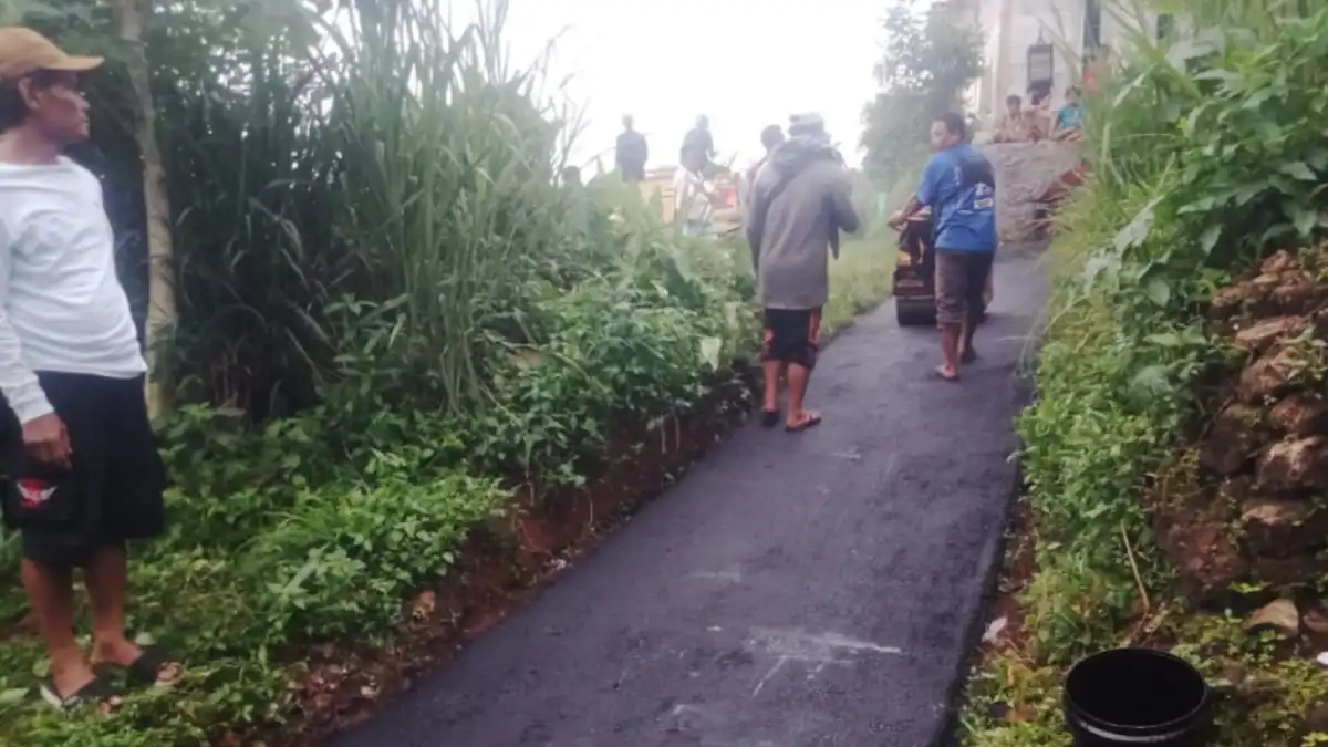 Pemdes Bojong Jengkol Ciampea Genjot Pembangunan Infrastruktur