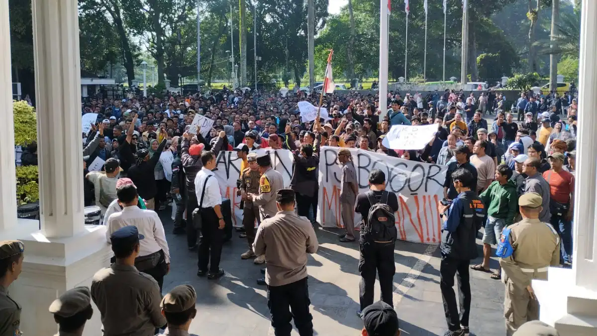 Ratusan Pedagang Pasar Bogor Menggugat, Suara UMKM Menggema di Balai Kota