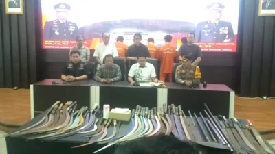 Polresta Bogor Kota Ungkap 11 Kasus Tawuran, 32 Remaja Diamankan