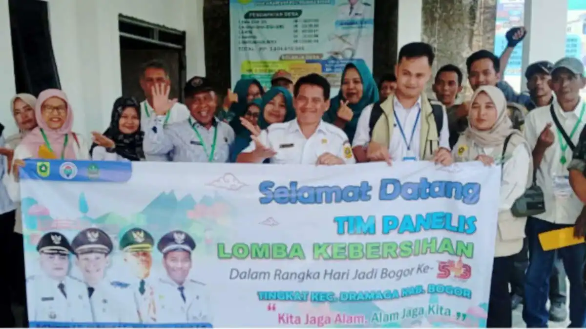 Lomba Kebersihan HJB ke 543, Kades Sukawening: Kita Harus Jadi Panutan