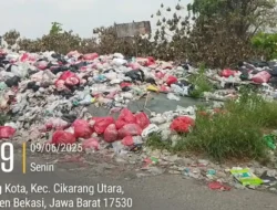 UPT Kebersihan Wilayah 4 Bekasi Diduga Abaikan Tumpukan Sampah