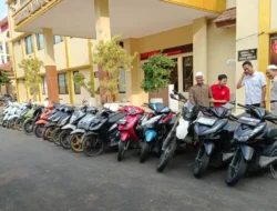 Sindikat Curanmor Terungkap: Polresta Bogor Kota Amankan 53 Motor dari 3 Tersangka