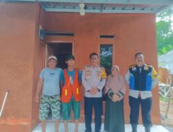 Polsek Rancabungur Selesaikan Proyek Bedah Rumah untuk Korban Bencana
