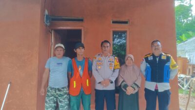 Polsek Rancabungur Selesaikan Proyek Bedah Rumah untuk Korban Bencana
