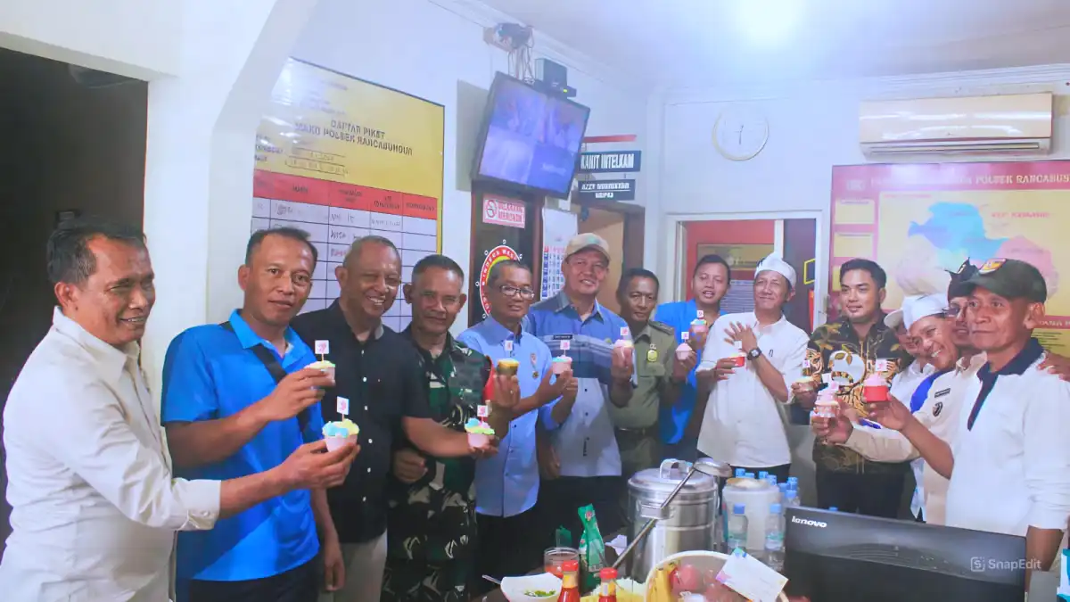 Forkopimcam Rancabungur hingga Lanud ATS Kompak Rayakan HUT Bhayangkara ke-79