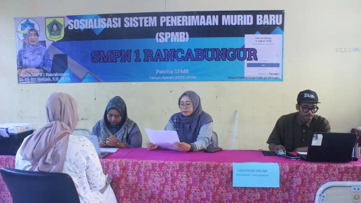 SPMB 2025, SMPN 1 Rancabungur Sediakan 11 Rombel