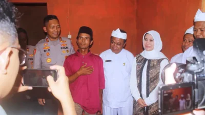 Kapolres Bogor Resmikan Hasil Bedah Rumah di Desa Mekarsari Rancabungur