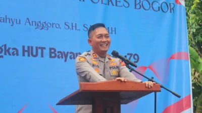 Kapolres Bogor Resmikan Hasil Bedah Rumah di Desa Mekarsari Rancabungur