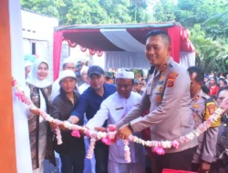 Kapolres Bogor Resmikan Hasil Bedah Rumah di Desa Mekarsari Rancabungur