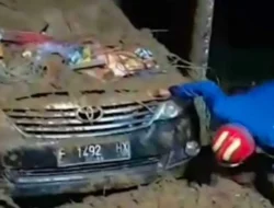 Longsor di Cisarua, 3 orang Selamat dan 2 Menunggal Dunia