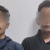 Polres Bogor Tangkap 2 Pria yang Todongkan Parang dan Pistol Kepada Warga Cigudeg