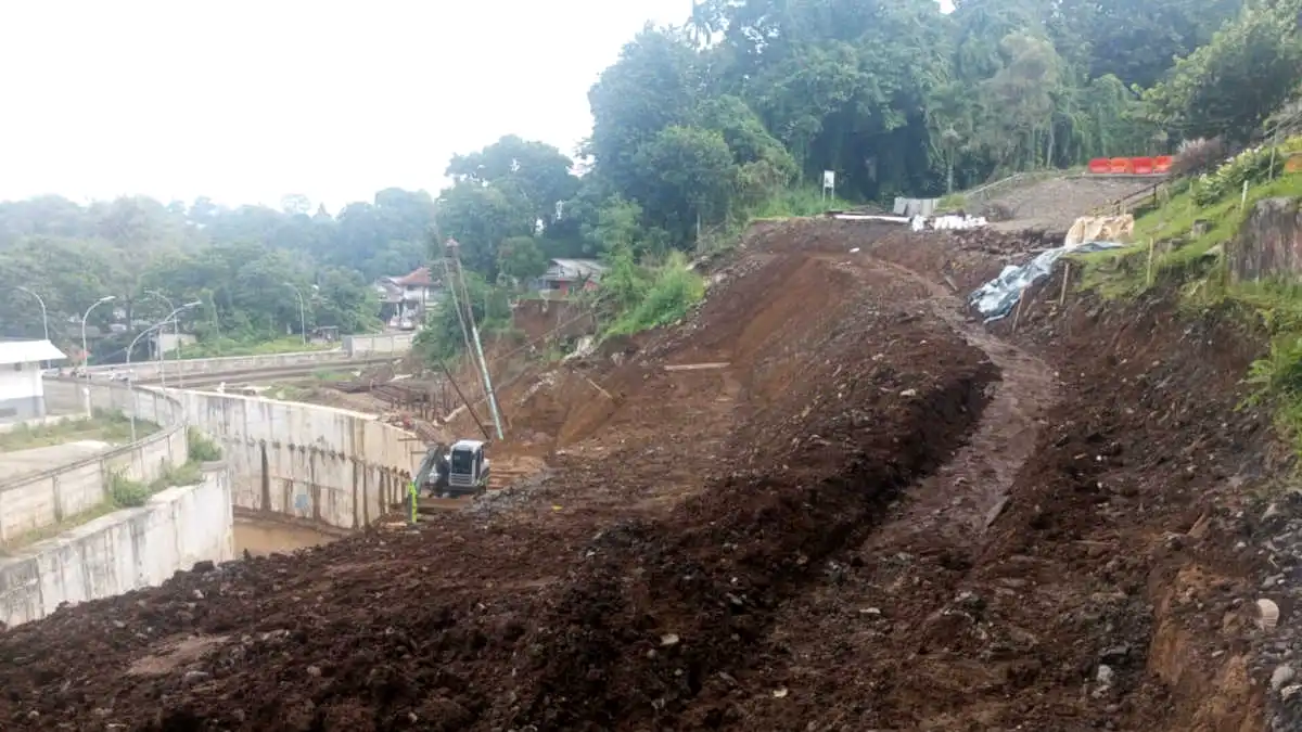 Pemkot Bogor Akselerasi Penanganan Longsor Batutulis Bogor Selatan Pemkot Bogor Akselerasi Penanganan Longsor Batutulis Bogor Selatan