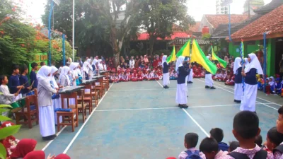 Seru! Demo Ekskul Warnai Penutupan MPLS di SDN Situgede 4