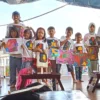 Sanggar Obor Sakti Gelar Lomba Melukis Bertajuk Ekspresi Anak