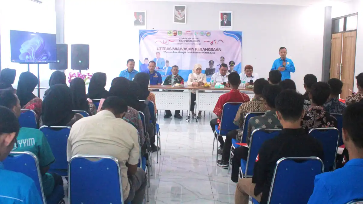 DPD KNPI Kabupaten Bogor dan Pokja Kecamatan Rancabungur Gelar Literasi Wawasan Kebangsaan