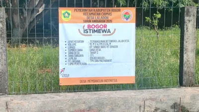 Unik, Kades Laladon Ciomas Bogor Anti Publikasi