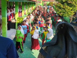 Peringatan Hari Anak, SDN Balungbang Jaya 3 Gelar Senam Ceria