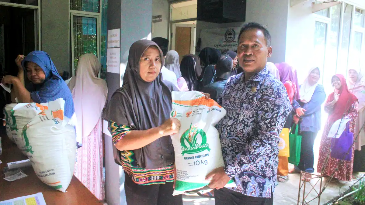Kelurahan Katulampa Salurkan BPNT ke 1.620 KPM