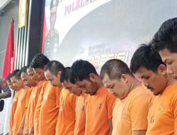 Polisi Tangkap 12 Pelaku Curanmor yang biasa Beraksi di Kawasan Perumahan di Kota Bogor