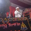 Ribuan Warga Ciomas Antusias Saksikan Pagelaran Wayang Golek