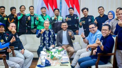 Dedie dan Jenal Kompak Undang Komunitas Ojol ke Balai Kota Bogor