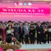 132 Mahasiswa UNB Diwisuda, Rektor Bangga Atas Capaian Akademik