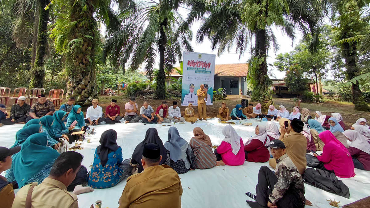 Ngajaga Desa Bantarjaya: Jalin Silaturahmi hingga Bertukar Pikiran