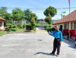 Demi Kenyamanan Siswa, SDN Rancabungur 02 Bangun Lapangan dengan Swadaya