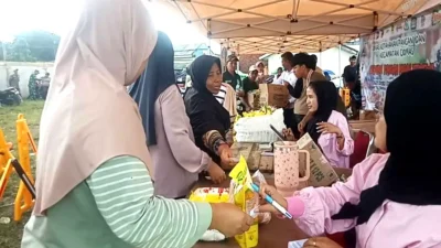 Pemdes Sukamakmur Gelar Pasar Murah dan Launching KDMP