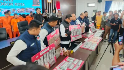 Sat Resnarkoba Polresta Bogor Kota Ungkap 20 Kasus dan Tangkap 23 Tersangka Selama Operasi Antik Lodaya 2025