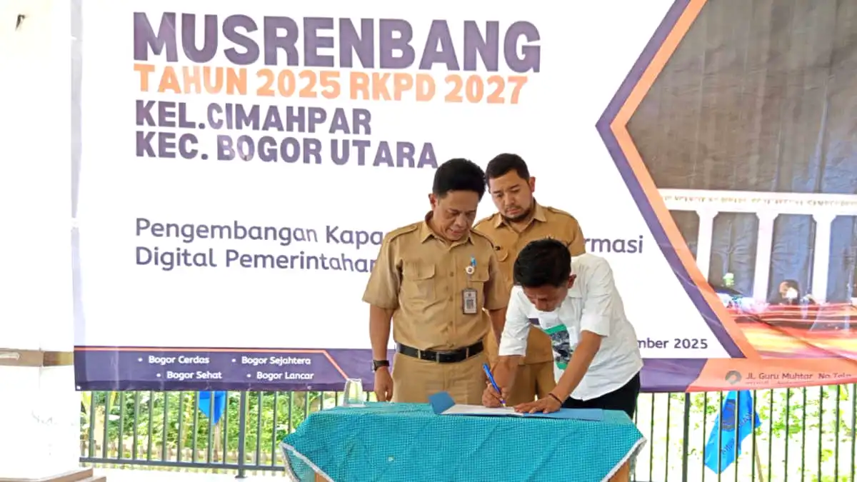 Musrenbang Kelurahan Cimahpar 2025 Prioritaskan Pembangunan Infrastruktur