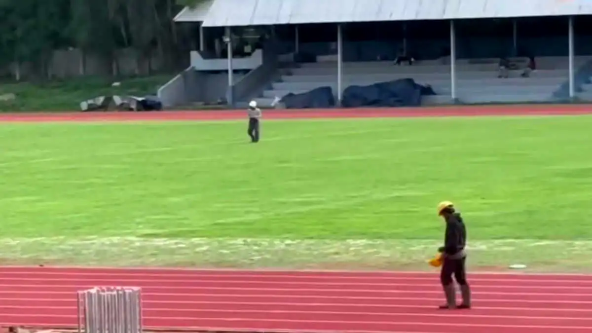 Jelang Pergantian Tahun Wali Kota Bogor Tinjau Progres Proyek GOR Pajajaran