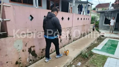 Gunakan Brangkal, Betonisasi Jaling RW 007 Desa Bantarjaya Diduga Terindikasi Korupsi