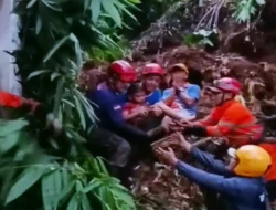 Longsor di Mulyaharja Bogor Selatan, 2 Anak Berhasil diselamatkan