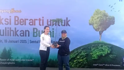 Acer Indonesia Tanam 2000 Pohon di Sentul