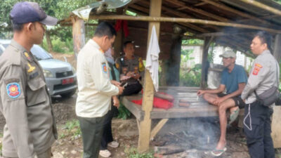 Polsek Rancabungur Gerak Cepat Tangani Pria Terlantar Diduga Linglung, Keluarga Jemput Malam Hari