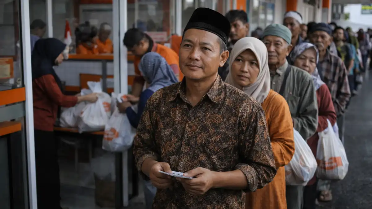 Rp17,5 Triliun Bansos Cair Jelang Lebaran 2026, Ini Dampak Ekonomi & Cara Cek Penerima Bansos Lebaran 2026 cair Rp17,5 triliun melalui PT Pos Indonesia untuk keluarga penerima manfaat