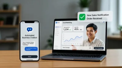Chatbot dan email marketing berbasis AI meningkatkan konversi UMKM 2026