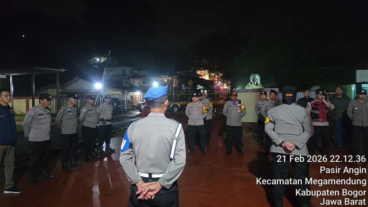Polsek Megamendung.