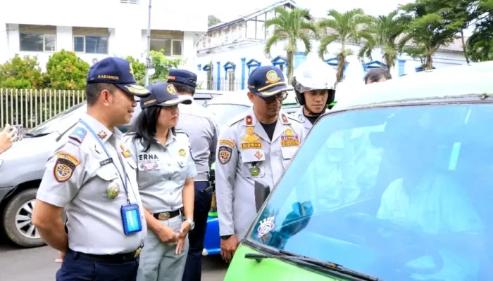 Dishub Kota Bogor Tertibkan Angkutan Umum, 54 Kendaraan Ditilang dan 10 Dikandangkan