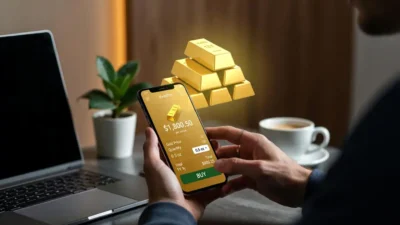 investasi emas digital melalui aplikasi online yang aman