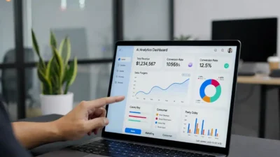 Dashboard AI membantu UMKM menganalisis data penjualan dan perilaku konsumen secara digital