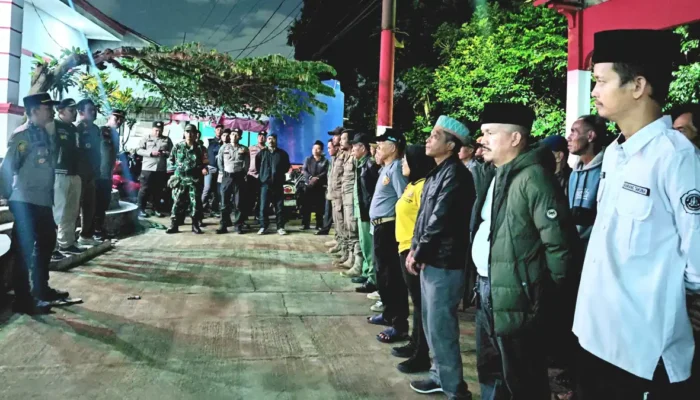 Patroli Gabungan Desa Candali, TNI-Polri dan Satpol PP Perkuat Pengamanan Ramadan