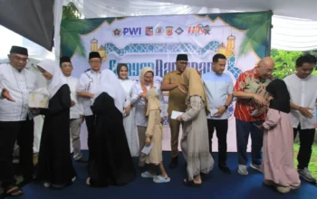 Gebyar Ramadan PWI Kota Bogor santuni anak yatim dan duafa