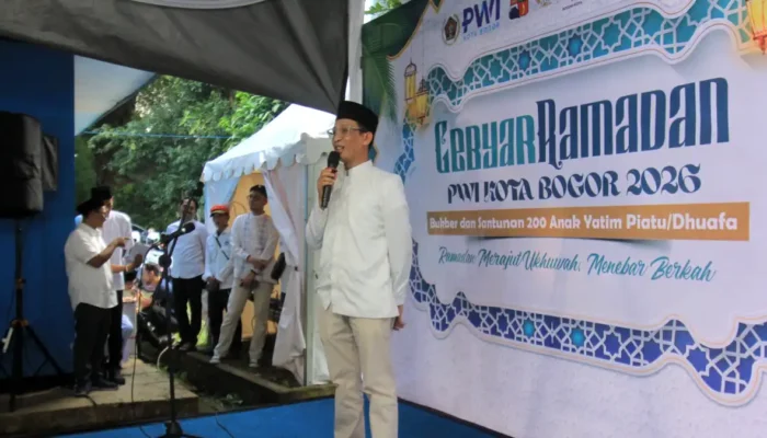 Gebyar Ramadan PWI Kota Bogor santuni anak yatim dan duafa