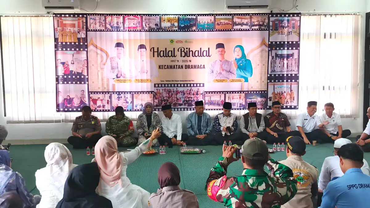 Halal Bihalal Kecamatan Dramaga Bogor 1447 H, Camat Umumkan Kebijakan Efisiensi Energi dan WFH