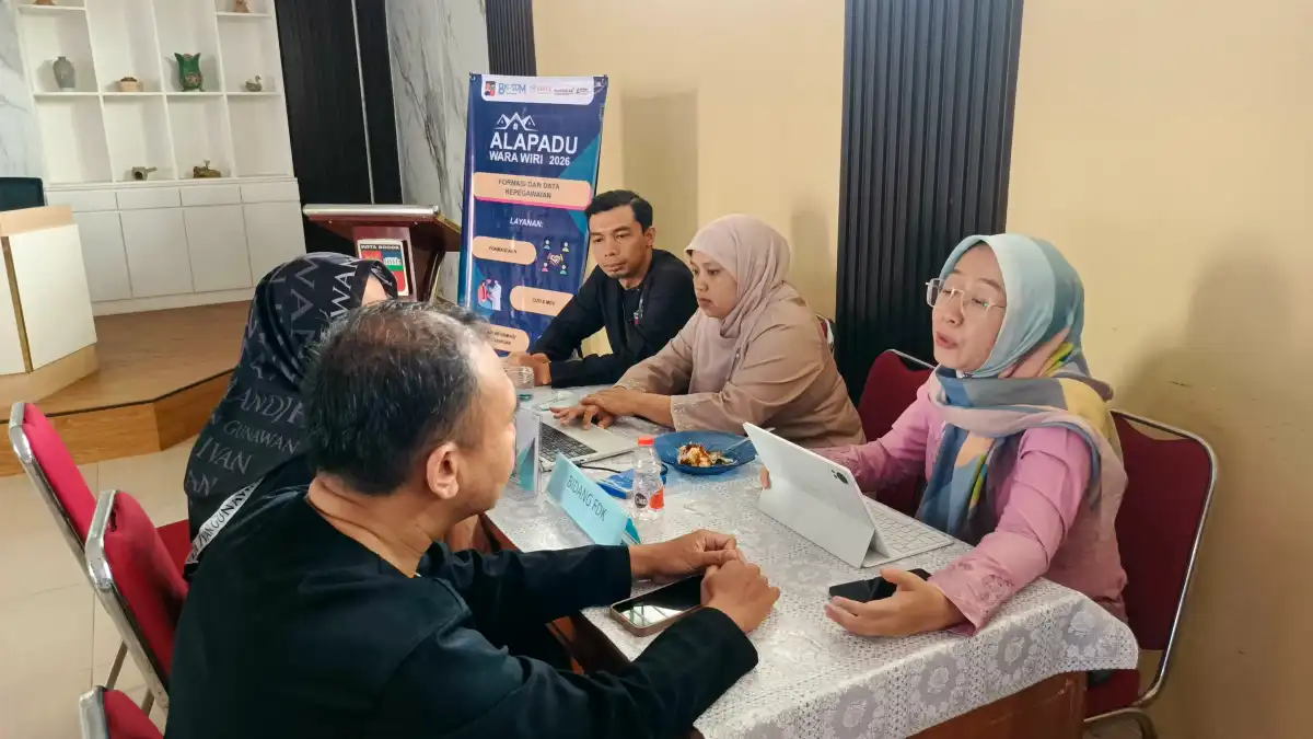ALAPADU Wara Wiri Hadir di Bogor Selatan, ASN Kini Urus Administrasi Lebih Mudah Tanpa ke BKPSDM ALAPADU Wara Wiri Hadir di Bogor Selatan, ASN Kini Urus Administrasi Lebih Mudah Tanpa ke BKPSDM