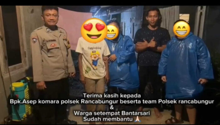 Orang Hilang Ditemukan Selamat, Respons Cepat Polsek Rancabungur Diapresiasi Warga