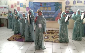 Suasana Lomba Pentas PAI Bogor Selatan di SDN Lawang Gintung 2 Kota Bogor