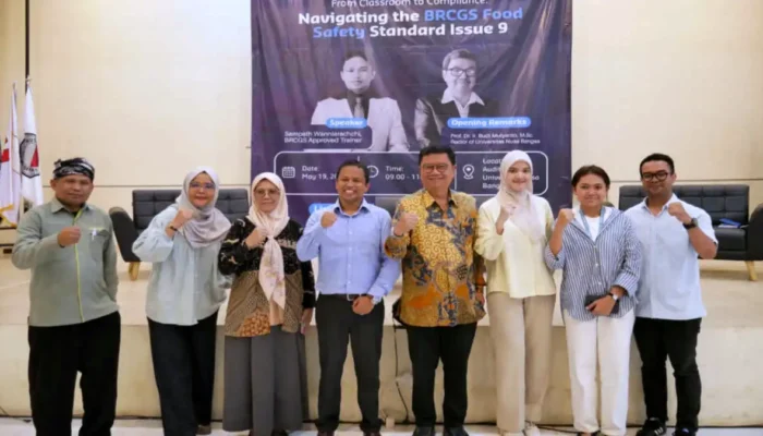 340 Mahasiswa Padati Kuliah Umum CUA di UNB, Kupas Standar Keamanan Pangan Global BRCGS Issue 9